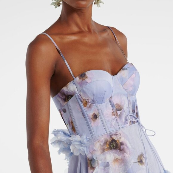 Zimmermann HYPNOTIC Spaghetti Strap Maxi Dress - Picture 5 of 16